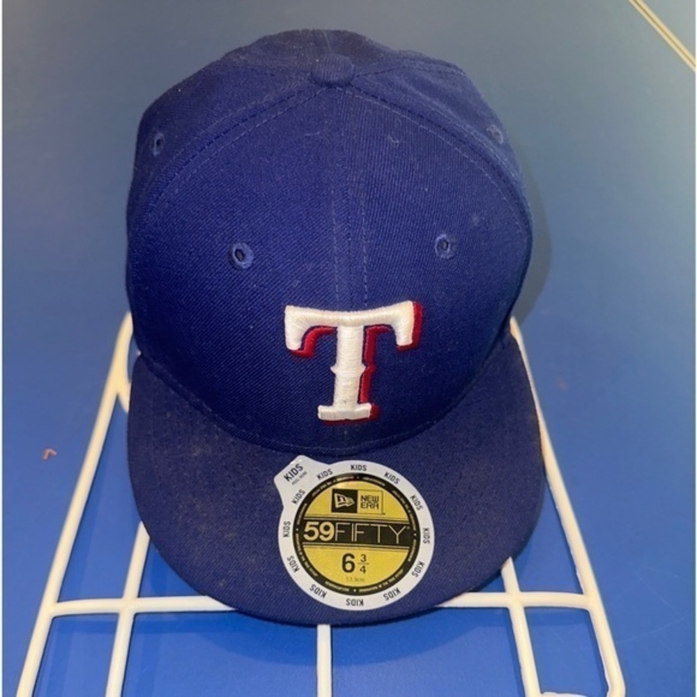 twxas rangers‎ kids fitted hat 6 3/4